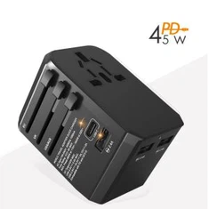 45w usb c pd caricabatterie da viaggio