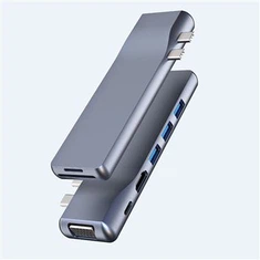 Hub Usb C per doppio monitor Macbook Pro 2020