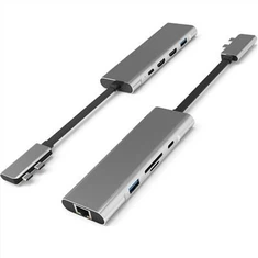 HUB MST USB-C triplo 4K doppio HDMI