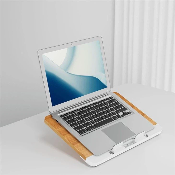 Laptop IPad Pro Stand With Book Clip Holder