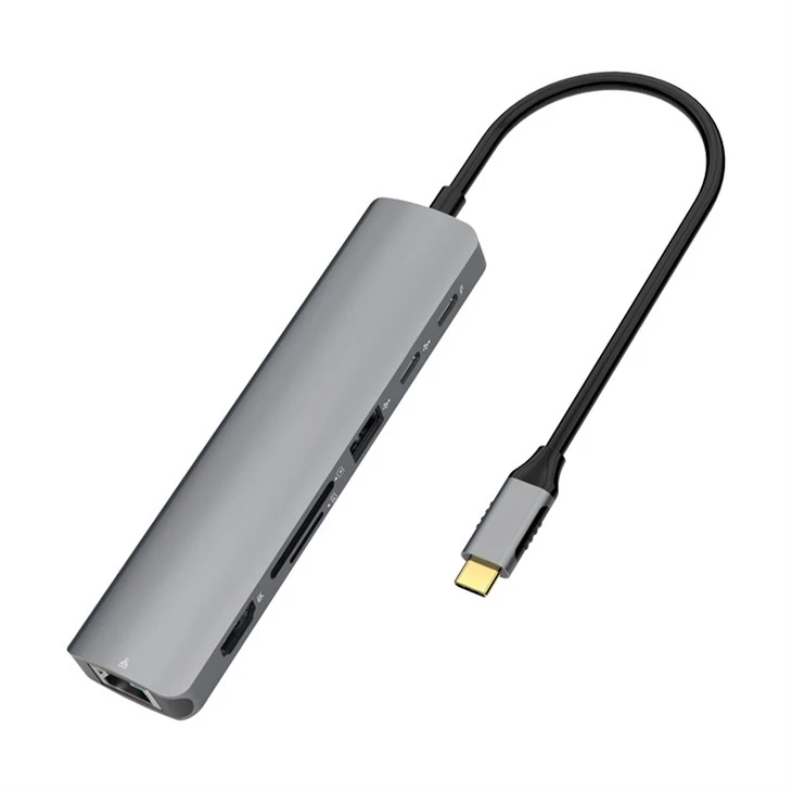 Adattatore HDMI 7 IN 1 USB C multiporta 4K 60Hz