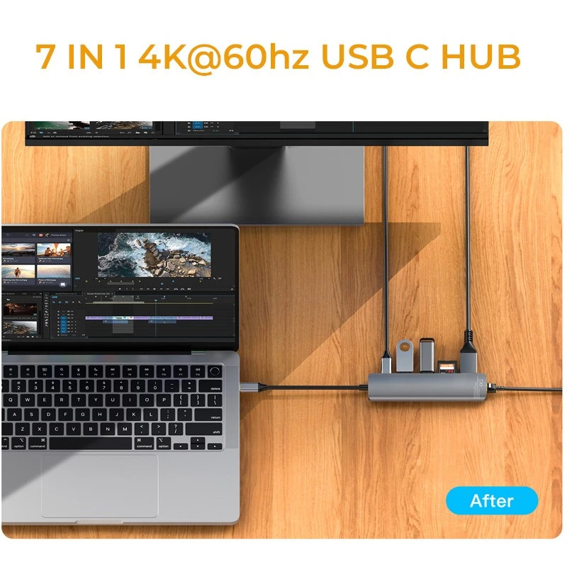 USB C HUB with Ethernet