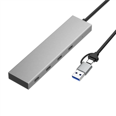 Splitter hub da USB tipo C a USB 3.2 Gen1 4 porte