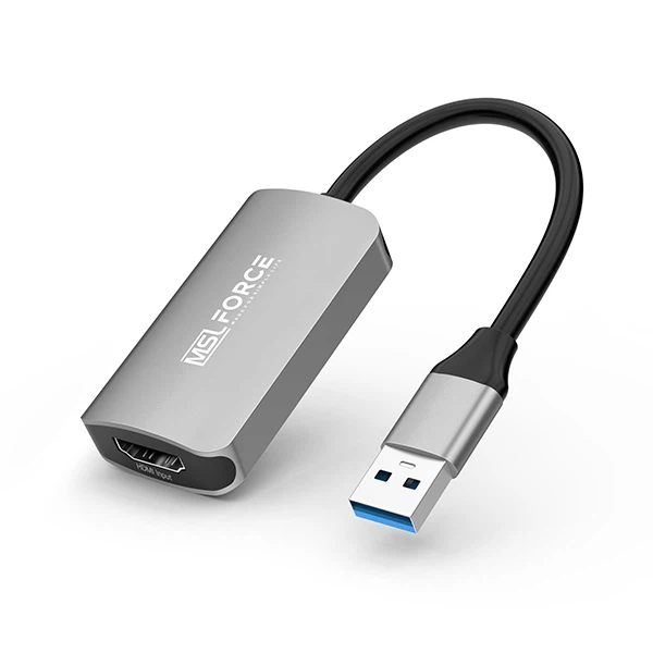 Adattatore USB3.0 HDMI con adattatore di uscita audio